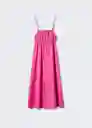 Vestido Ballet-H Rosa Talla L Mujer Mango