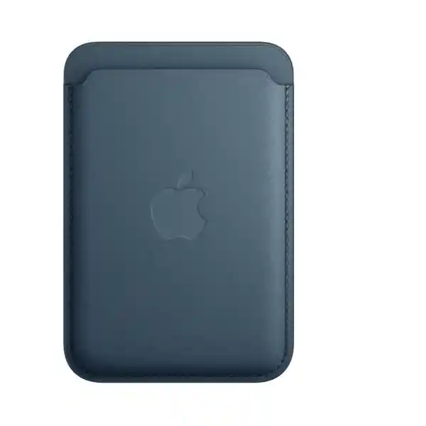 Apple Cartera de Trenzado Fino Magsafe Para iPhone Azul Pacífico