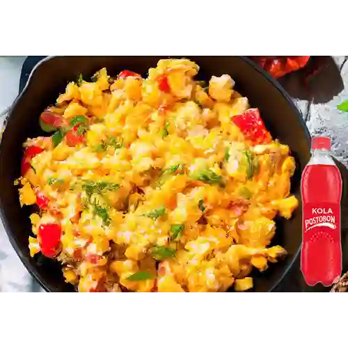 Combo Huevos Pericos + Kola Postobón 400 ml