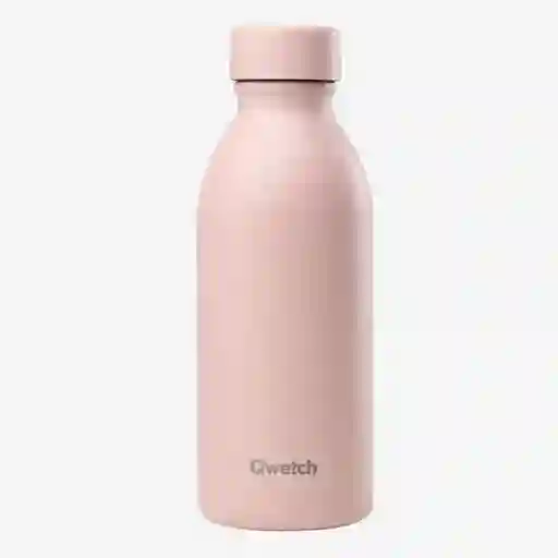 Qwetch Botella Isotérmica Icon Rosa Pastel 500 mL