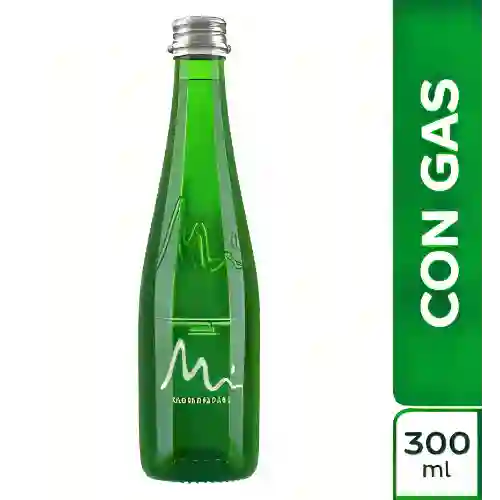 Agua Manantial con Gas