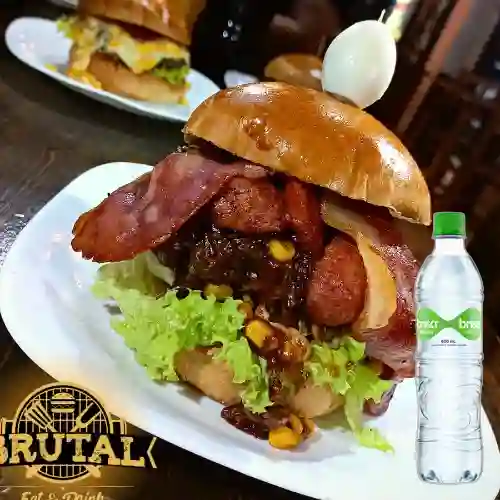 Combo Hamburguesa Ranchera + Brisa Con Gas 600ML