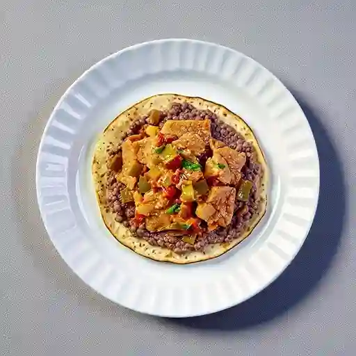 Tostadas de Bistec X3