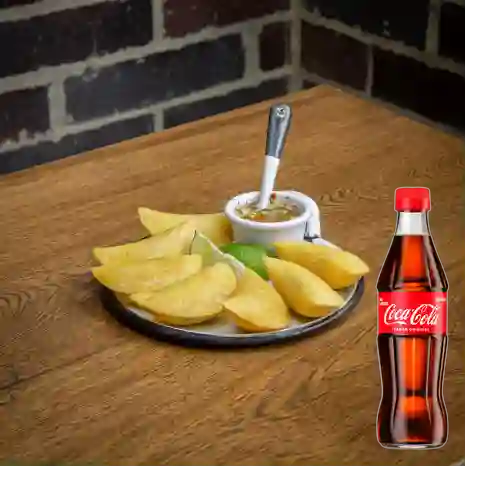 Combo Empanadas Bbc X 8 + Coca Cola Original 300ML