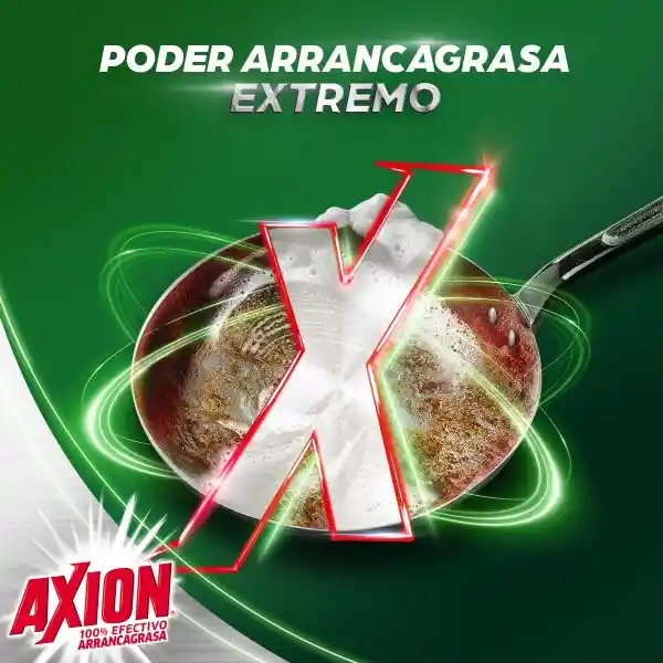 Lavaplatos en Crema Axion Xtreme 850 g