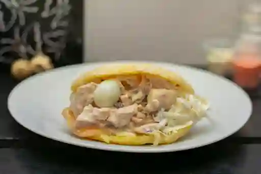 Arepa Pollo Champi