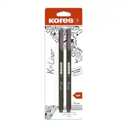 Kores Rotulador Negro 28142-61