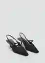 Zapatos Magic Negro Talla 38 Mujer Mango