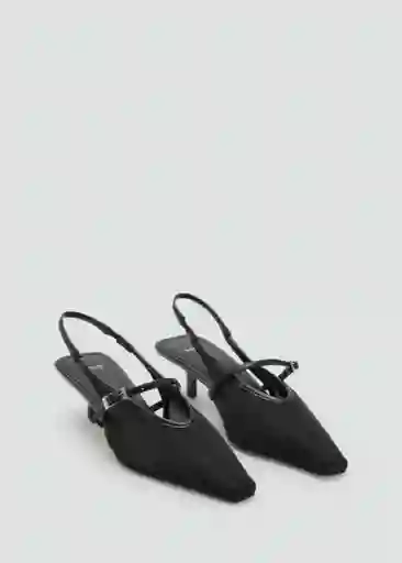 Zapatos Magic Negro Talla 38 Mujer Mango