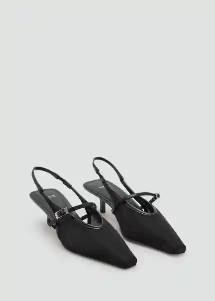Zapatos Magic Negro Talla 38 Mujer Mango