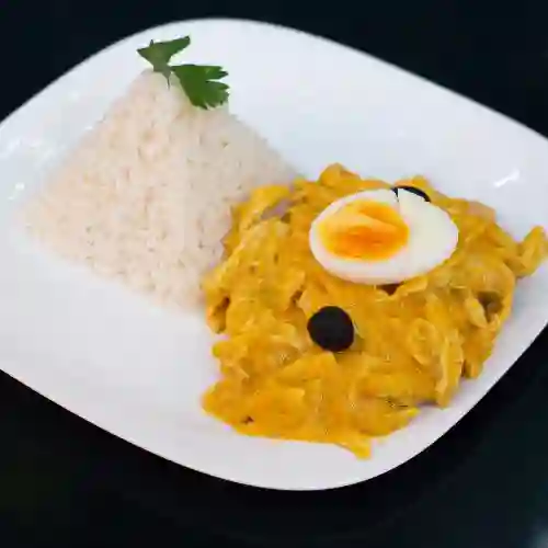 Ají de Gallina Ligeramente Picante
