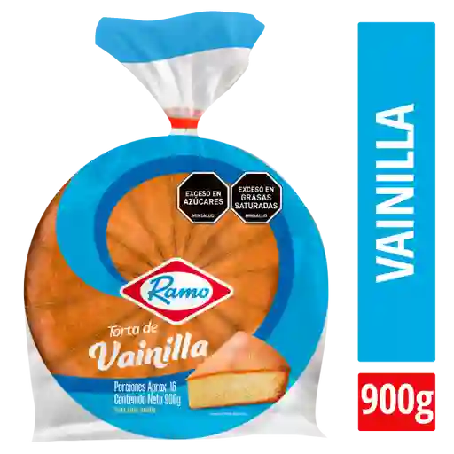 Torta Vainilla 16Porciones 900 g