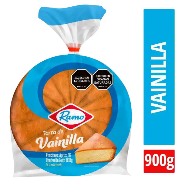 Torta Vainilla 16Porciones 900 g