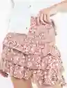 Falda Roubi Frío Mujer Rosa Claro Talla L Naf Naf