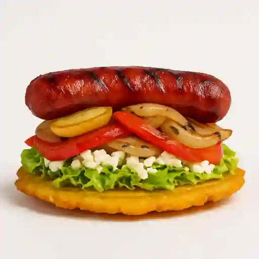 Patacón de Chorizo