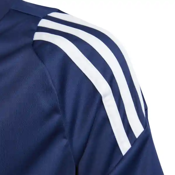 Adidas Camiseta Tiro24 Manga Corta Fútbol de Niño Azul Talla S