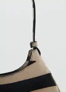 Bolso P Phoebe Negro Talla 99 Mujer Mango