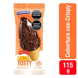 Robin Hood Cono de Helado Mega Tosty Sabor a Vainilla y Chocolate