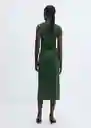 Vestido Fertina Verde Talla XS Mujer Mango