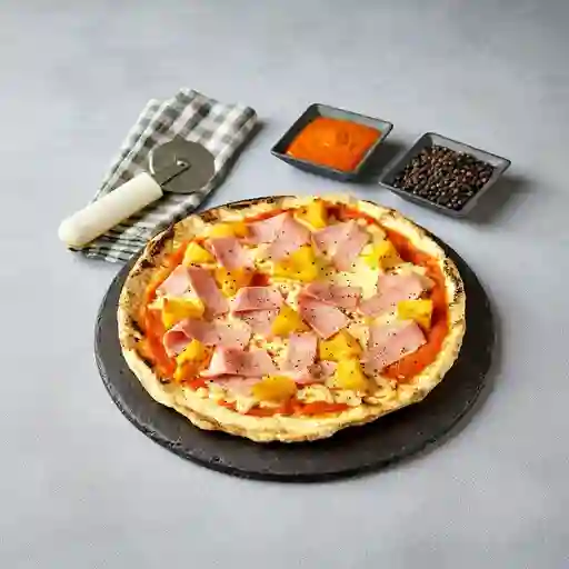 Pizza Jamón Piña Personal
