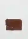 Funda M Serrat Cuero Talla 99 Mujer Mango