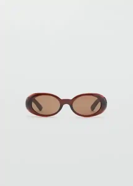 Gafas de Sol Alicia Marrón Talla 99 Mujer Mango