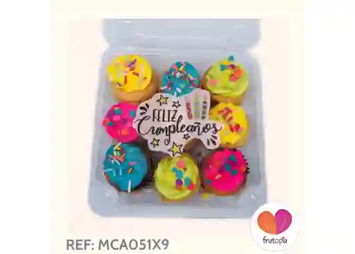 Minicupcakes X 9 Ref: Mca051x9