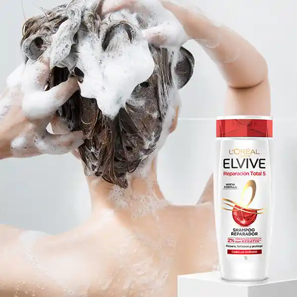 Shampoo Elvive L'Oréal París Reparación Total 5