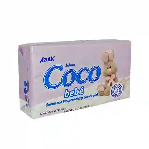 Azulk Jabón en Barra Coco Bebé
