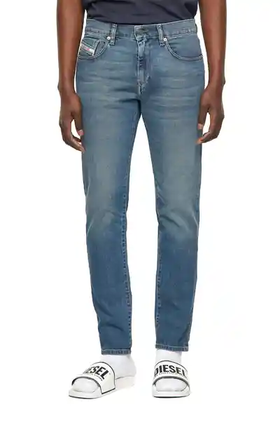 Diesel Jean D-Strukt Para Hombre Azul Claro Talla 40