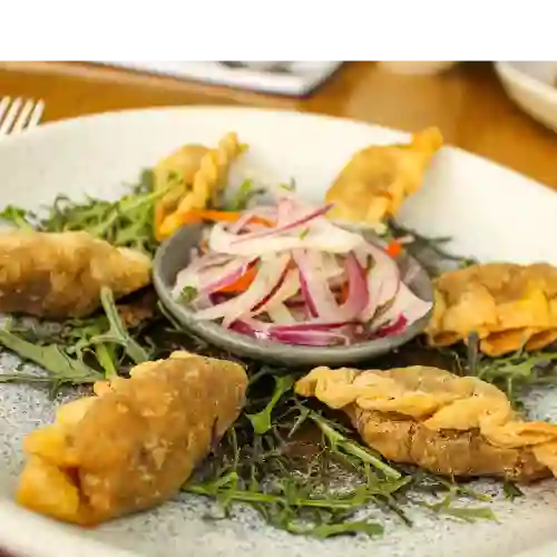 Gyozas de Lomo Saltado