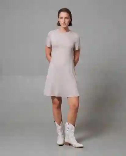Vestido Mujer Beige Talla L 270G000_BEI161406 Rifle