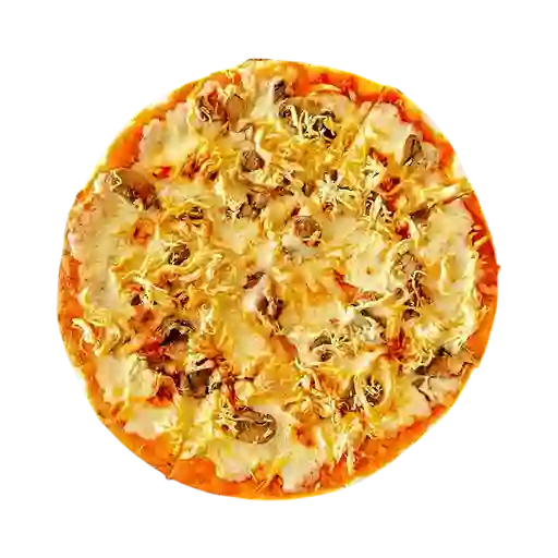 Pizza de Pollo y Champiñones