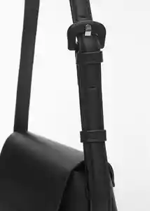 Bolso M Lucer Negro Talla 99 Mujer Mango