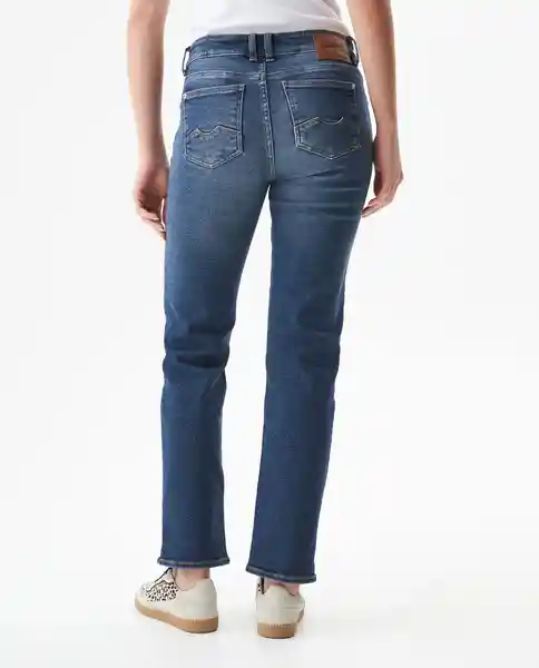 Jean High Cosmo Femenino Azul Francés Medio Talla 6 Chevignon