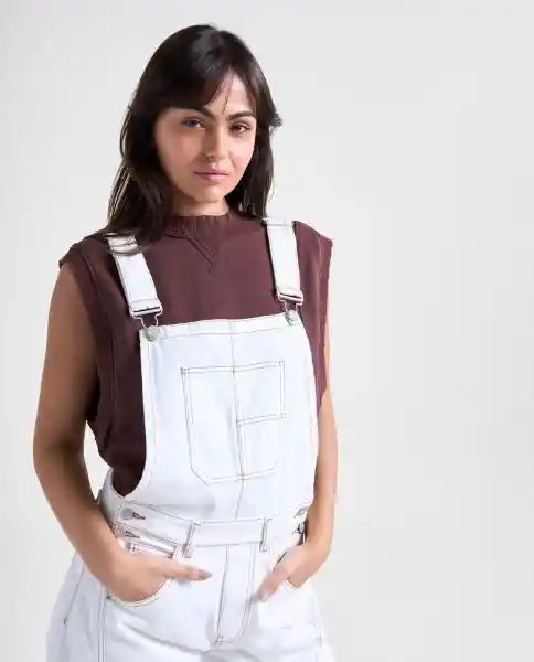 Enterizo Mujer Amarillo Talla M 669G000_AMA120704 Americanino