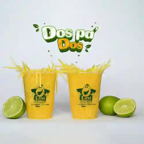 Combo Dos Pa' Dos (2 Micheladas)