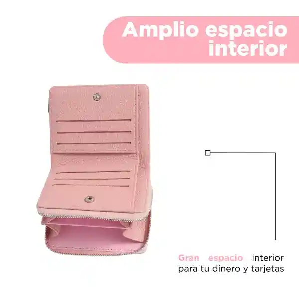 Cartera Para Mujer Cinta Con Nudo Rosa Serie Miniso