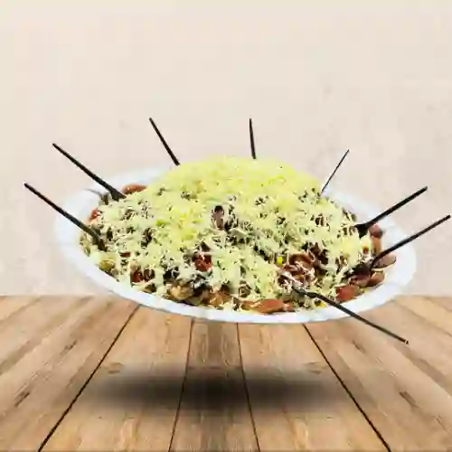 Salchipapas familiar pikapiedra