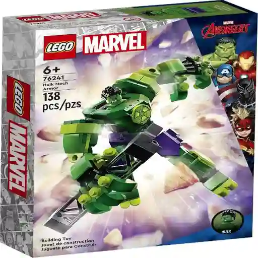 Lego Construcción Armadura Robótica de Hulk