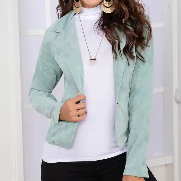 Croydon Blazer Arabelle Para Mujer Color Verde Menta Talla XL