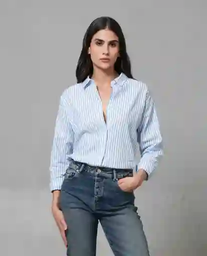Camisa Mujer Azul M 210 210G001_AZU164020 Rifle
