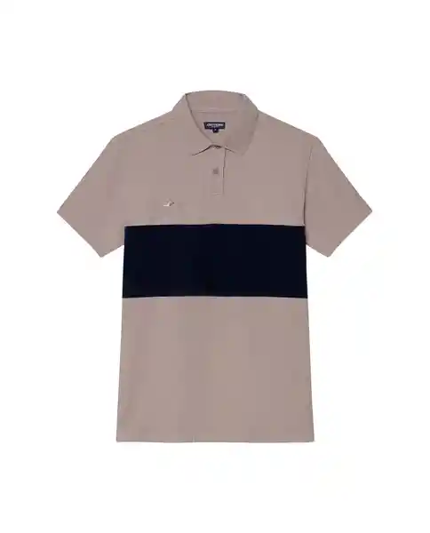 Camiseta Block Polo Beige Atmósfera Medio T XL Chevignon