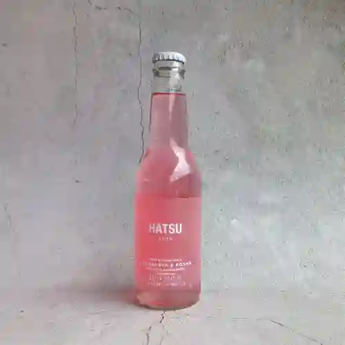 Soda Hatsu Frambuesas y Rosas 300Ml