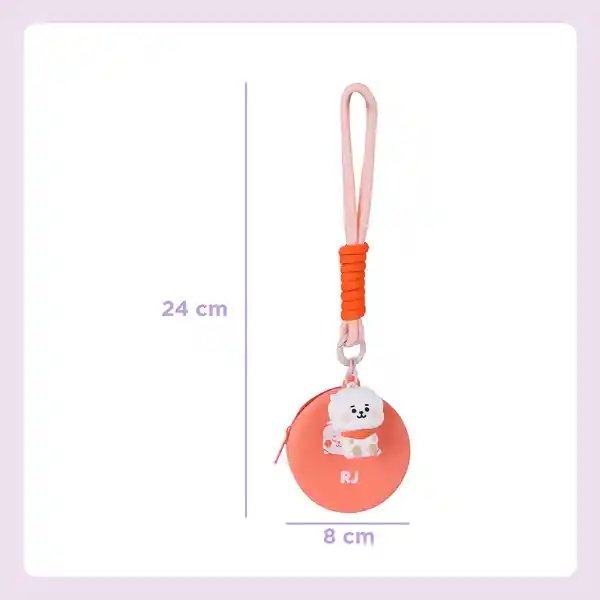 Estuche Protector de Audífonos Baby rj Serie Bt21 Miniso