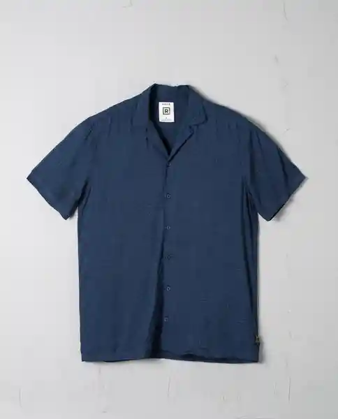 Camisa Hombre Azul Talla M 112G001 Rifle
