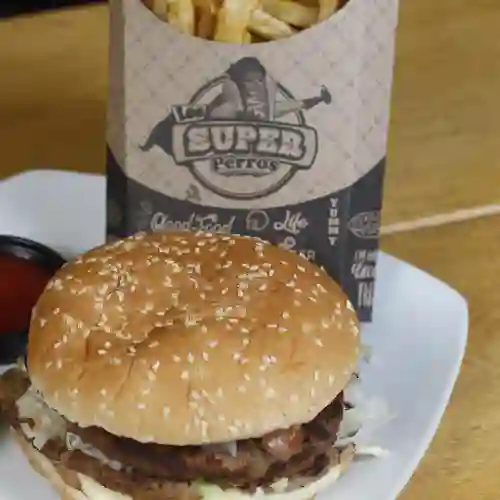 Combo Hamburguesa Sencilla