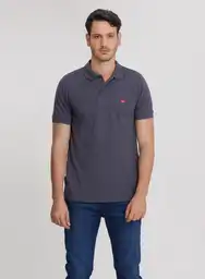 Levi'S Camiseta Polo 222 Manga Corta Gris T. M