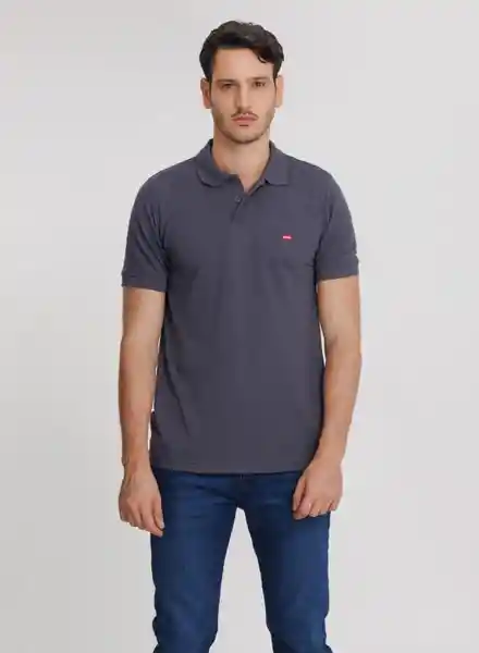 Levi'S Camiseta Polo 222 Manga Corta Gris T. M