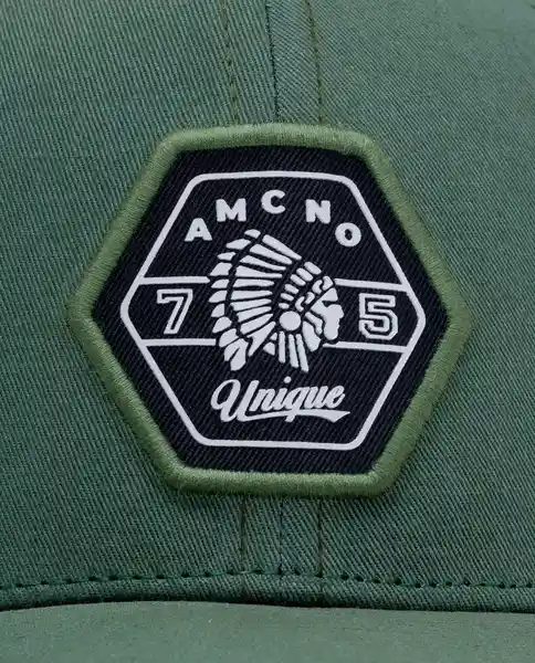 Gorra Hombre Verde Talla M 752F511 Americanino